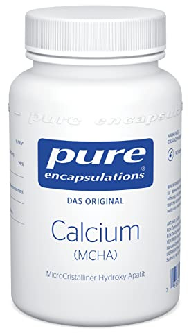 Pure Encapsulations - Calcium MCHA - Mineralstoffe zur Unterstützung der Knochen und Zähne - 90 Kapseln