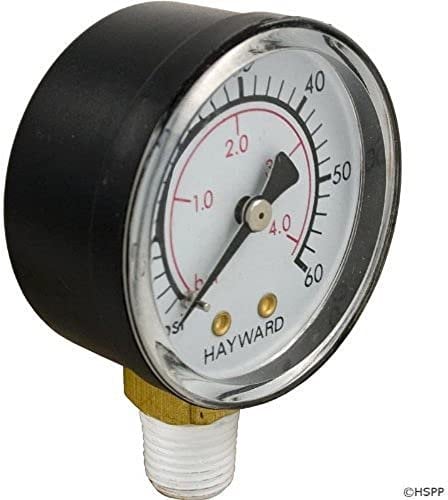 Hayward ECX270861 Druckmessgerät, Ersatz für Select Hayward Sand und D.E. Filter