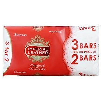 Imperial Leather Original Bar Soap Pack of 3 (3 X 100g)
