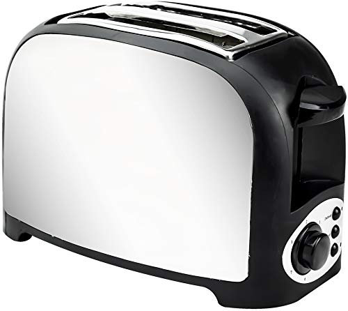 STATUS Roseville 2 Slice Toaster - 750W | Stainless Steel | Variable Browning Control & Removable Crumb Tray | 2SLSSTROSEVILLX4