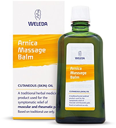 Weleda Arnica Massage Balm 200ml x 4 (Pack of 4)