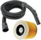 SPARES2GO Manguera de tubo completo + filtro de cartucho para aspiradoras Karcher (2 metros)