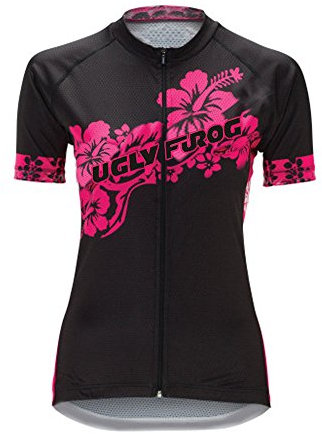 UGLY FROG Radtrikot Fahrradtrikot Fahrradbekleidung Fahrrad Trikot T Shirt für Damen Atmungsaktive Cycling Jersey Schnell Trocknen Radsport Bekleidung