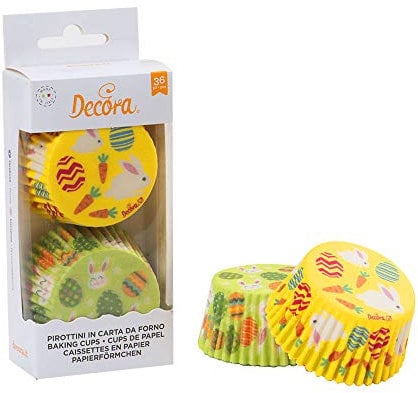 Decora 0339838 PAPIERFÖRMCHEN OSTERN 50 X 32 MM 36ST