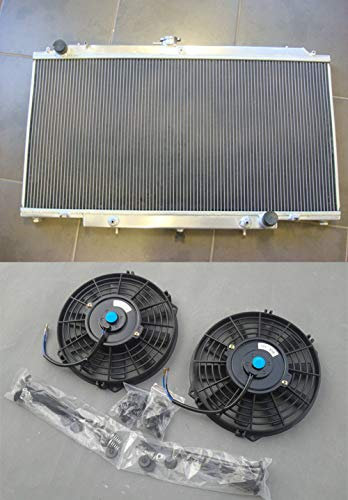 Radiador y ventiladores de aluminio para GU PATROL Y61 PETROL 1997+ Automático/Manual