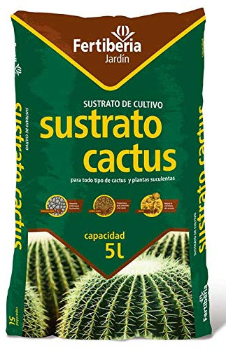 Sustrato Cactus Fertiberia 5 L (Pack 2 sacos)