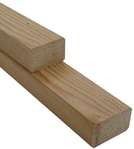 Gartenwelt Riegelsberger Legno di larice, 35 x 55 mm, altezza 70 cm, struttura sottostruttura liscia su 4 lati