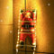 Der Weihnachtsmann Klettert Die Leiter Hoch, Led Leiter Weihnachtsmann Mit Licht, 8 Licht Blinkmodi, Zum AufhäNgen Von Ornament Baum Indoor Outdoor Kreative Dekoration WäNde, Fenster (Warmweiß, 60cm)