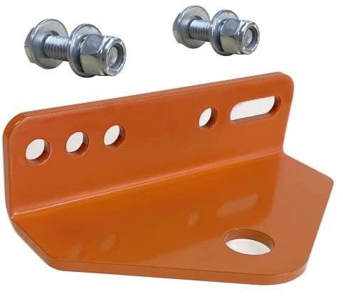 Universal Zero Turn Mower Trailer Hitch - 3/16'' Thick and Heavy Duty Steel Lawn Trailer Hitch Mount (3-5), Mounting Hardware Included