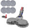 Coodss Electric Mop Head Attachment Compatible with Dyson V7 / V8 / V10 / V11 Stick Vacuum Cleaner Suction Head, Mop Cleaner Head for Hardwood Floor Attachment