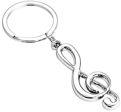 Musik Note Anhänger Schlüsselanhänger Violinschlüssel Metall Schlüsselanhänger Violine Gitarre Schlüsselanhänger Geschenk Nettes Design