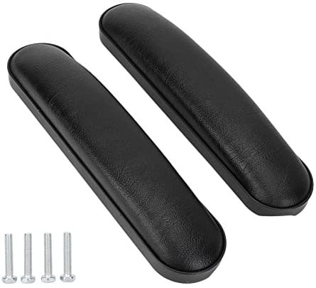 Armlehne Rollstuhl, Akozon 2 Stück Armlehnen Pads, Ergonomische Armlehnenpolster aus Memory-Schaum Stuhl Armlehne Kühlgel Kissen Bürostuhl Arm Armlehne Abdeckungen Ersatzpolster für Bürostühle al