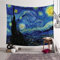Van Gogh Malerei Kunst Wandteppich Schlafzimmer Dekostoff Wandteppich 150x130cm