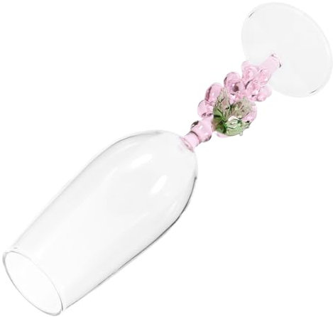 LIFKOME Weinglas Mit Hohem Fuß Flöte Dekorativ Für Partys Geeignet Für Zuhause Büro Restaurant Hotel Sicheres Material