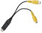Adaptador de Salida de Vídeo USB a CVBS, Adaptador de Cable de Interfaz USB a RCA, para Radio de Coche Android, Salida AV a Reposacabezas y Pantalla de Techo, Convertidor de