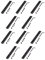 Evenden 10 Stücke 14cm Zielfernrohr Picatinny/Schiene Rail Scope Mount 13 Slots Schwarz