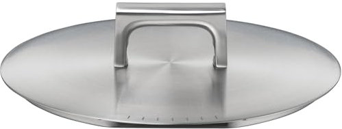 WMF Ultimate Cool Saucepan Lid 24 cm, Stainless Steel Lid, Cromargan Rust-Free 18/10 Stainless Steel, Heat Reducing Cool+ Handle, Hidden Steam Opening, Dishwasher Safe