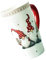 SHOWERORO 1pezzi Tazza Natalizia Ceramica Alta Capacità Mug Decorativa Per Bevande Festivper Natale Casa e Ufficio Perfetta Per Latte Succo e Cocktail Design Unico Per e Decorazione
