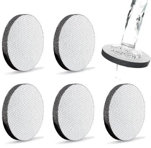 6 Stück Filter Disc Replacement for Wasserfilter Flasche,Wasserfilterscheiben,Trinkflasche Wasserfilter,Reduzierung von Chlor,Mikropartikel und anderen geschmacksstörenden Stoffen im Leitungswasser