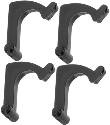SWOOMEY 4 Stück Turntable Holder Stabiler Record Player Arm Fixierer für Schallplattenspieler Installieren Langlebiges Eisenmaterial Optimiert Vinylplatten