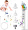 Anluomania Aspiratore Nasale Elettrico, Aspiratore Nasale Neonato, Aspiratore Nasale Per Bambini, Pulisci-Naso Per Bambini, 5 Livelli Di Aspirazione E 3 Punte In Silicone, Musica E Luce