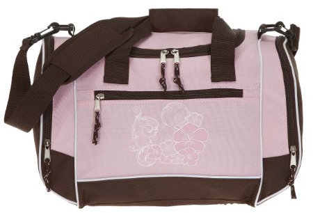 SPEAR Sporttasche Adventure Flower MEDIUM 42 cm Reisetasche Sport Tasche ROSA - PINK
