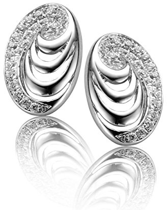 Orphelia Damen-Ohrstecker 925 Sterlingsilber mit Zirkonia EAR-2088