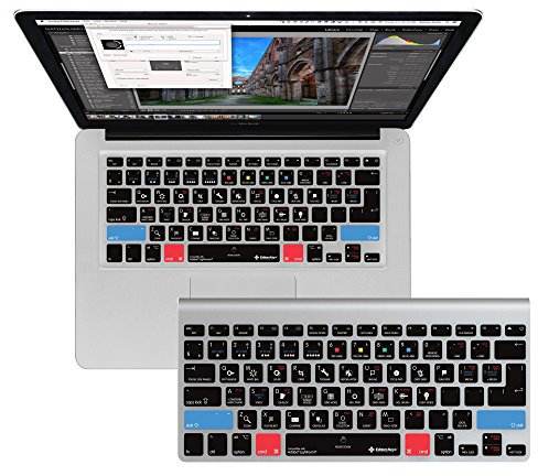 KB Covers Lightroom QWERTY Tastatur-Abdeckung für MacBook, Air & Pro Tastaturen