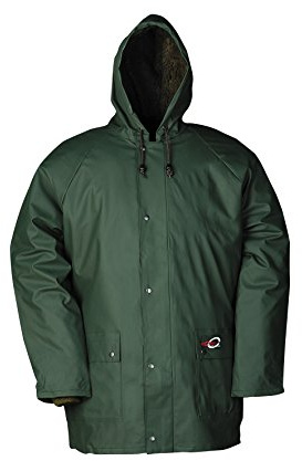 FLEXOTHANE ESSENTIAL DOVER JACKET OLIVE GREEN WOMEN'S TRENCH COAT LARGE