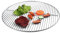 Hero24 Weber 47 - Griglia rotonda in acciaio INOX, 44,5 cm