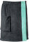 CelinaTex Happyfun Kilt kurz L/XL 56 x 163 cm anthrazit Mint Mikro-Flanell Saunakilt Mikrofaser Saunasarong