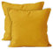 Encasa XO Baumwoll-Kissenbezüge, 2er-Set I 24x24 in (60x60 cm) - Mango I kein Einsatz I einfach Kissenbezüge I Maschinenwaschbar | Nur Innen benutzen
