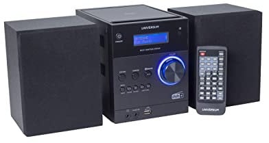 UNIVERSUM MS 300-21 Stereo System AUX, Bluetooth®, CD, DAB+, FM, USB, Battery Charging Function, Includes Remote Control