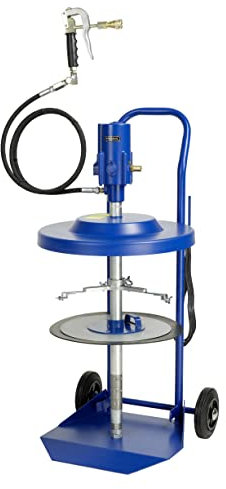 Pressol Fettsystem-mit ZBH (für 50 kg Behälter, ø 335-385 mm, Pneumatik Fettpumpe 50:1) 19000532
