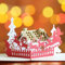 KUNSTIFY 3D Pop Up Weihnachtskarte, Weihnachtspostkarten Weihnachtskarten Geschenk für Freundin Männer Frauen Glückwunsch Christmas cards (Weihnachten Haus)