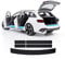 Blackshell® Basic Lackschutz Set kompatibel mit VW Passat Variant | Typ B8 | Bj. 2019-2024 (Facelift) Matt Schwarz - passgenauer Ladekantenschutz, Einstiegsleisten inkl. Profi Rakel
