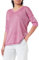 Geox W T-Shirt Camiseta, Fucsia Red with Lur, S para Mujer