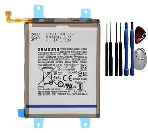 Original Samsung Ersatzakku für Samsung Galaxy A32 A325F, 4G Akku Batterie EB-BA315ABY mit Werkzeug für einbau