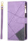 ZCDAYE Hülle für Samsung Galaxy S24 mit Kartenhalter Geldbörse, Leder Samsung Galaxy S24 Handyhülle Handytasche Schutzhülle Case mit Handschlaufe für Samsung S24, Lila