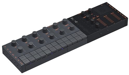 Yamaha SEQTRAK Mobile Music Ideastation - All-in-One-Musikproduktionsstudio mit zwei Sound-Engines, Onboard-Sampling, integriertem Lautsprecher und wiederaufladbarem Akku - Schwarz