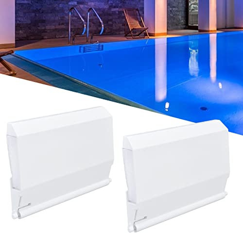 Tomotato 2pcs Volet de Skimmer Piscine, 19.5x14cm Volet de Porte de Déversoir de Skimmer, Remplacement de Assemblage de Porte du Déversoir de Écumoire de Piscine