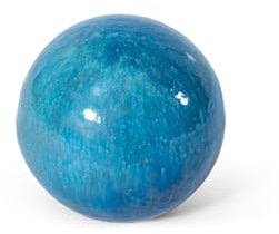 Dekokugeln Gartenkugeln aus Keramik tolle Set-Angebote - absolut frostfest und witterungsbeständig (Jade Grün, Kugel 28cm)