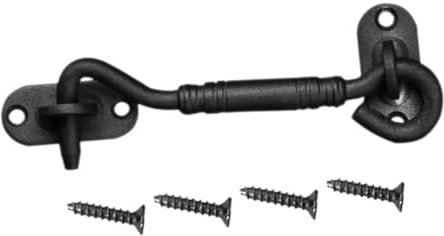 DIYEAH Set Gancio Chiusura Per Porta Del Gancio Resistente Per Cancello Per Porta Zanzariera Realizzato in Acciaio Inossidabile Adatto Porte Scorrevoli Porte Da