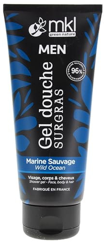 MKL Green Nature Men Gel Douche Surgras Marine Sauvage 200 ml