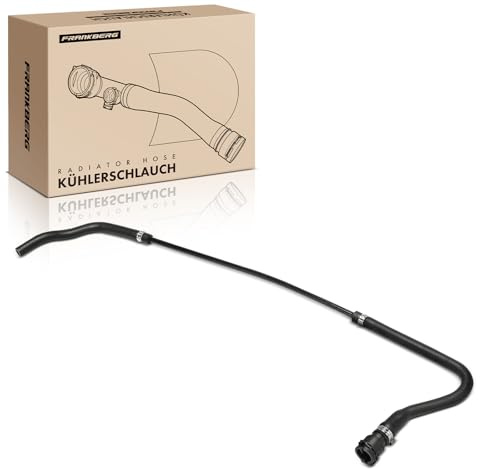 Frankberg Manguera del radiador manguera de agua superior 17127565091 | Compatible con: Serie 1 E81, Serie 1 Coupé E82, Serie 1 E87