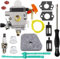 Motorcycle Carburetor For S&tihl FS87 FS87R FS90 FS90R FS90K FS100 FS100R FS100RX FS110 FS110R FS110X FS110RX FS130 FS130R SP90 Carburetor Carb Kit Air Filter