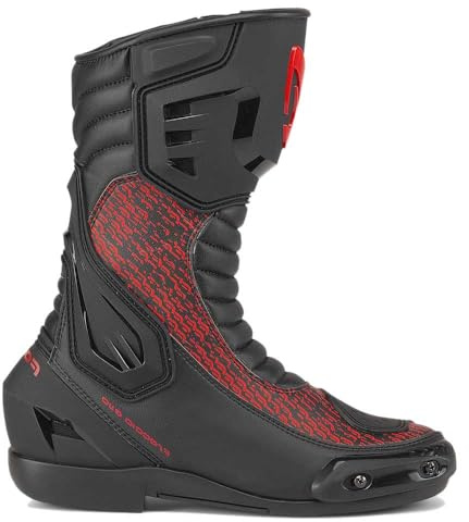 Forma Freccia Evo Stivali da moto, nero/rosso, 38