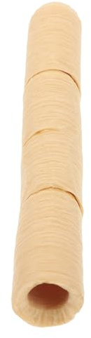 TOPBATHY Naturliche Kollagen Wursthülle 25m Beige Wurstmantel Gesundes Material Sicher für Sausage Herstellung und Frühstückswursthülle in Küche