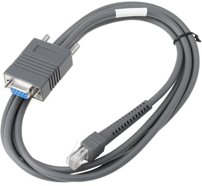VGOL 9-poliges Barcode-Scanner-Kabel CBA-R01-S07PAR kompatibel mit Symbol LS2208 RS232 (2 Meter)