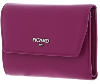 Picard Leder Geldbörse Bingo Flap Wallet Fuchsia Purpur